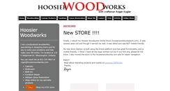 Desktop Screenshot of hoosierwoodworks.com