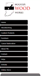 Mobile Screenshot of hoosierwoodworks.com